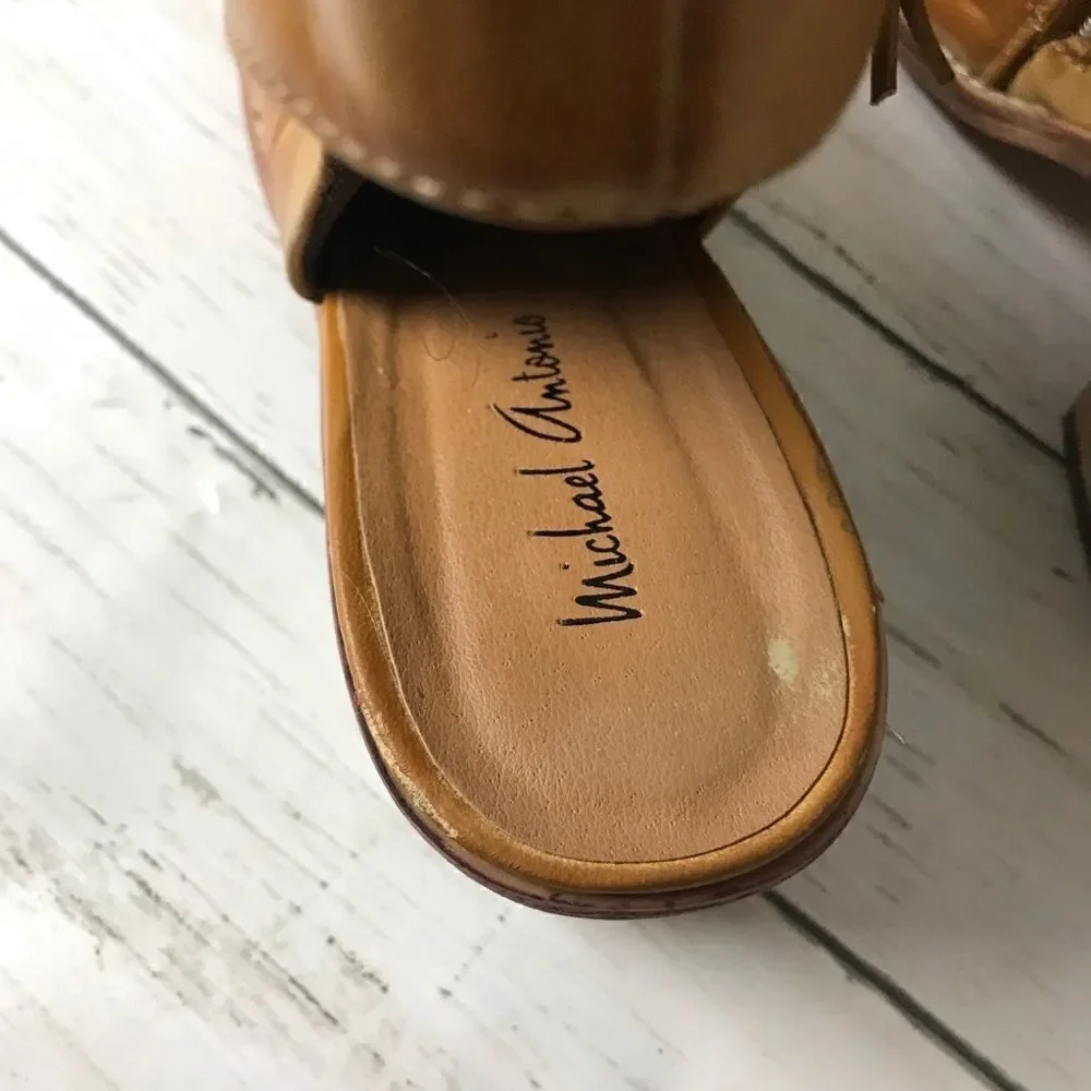 Michael Antonio Bootie Open Hill Size 7.5